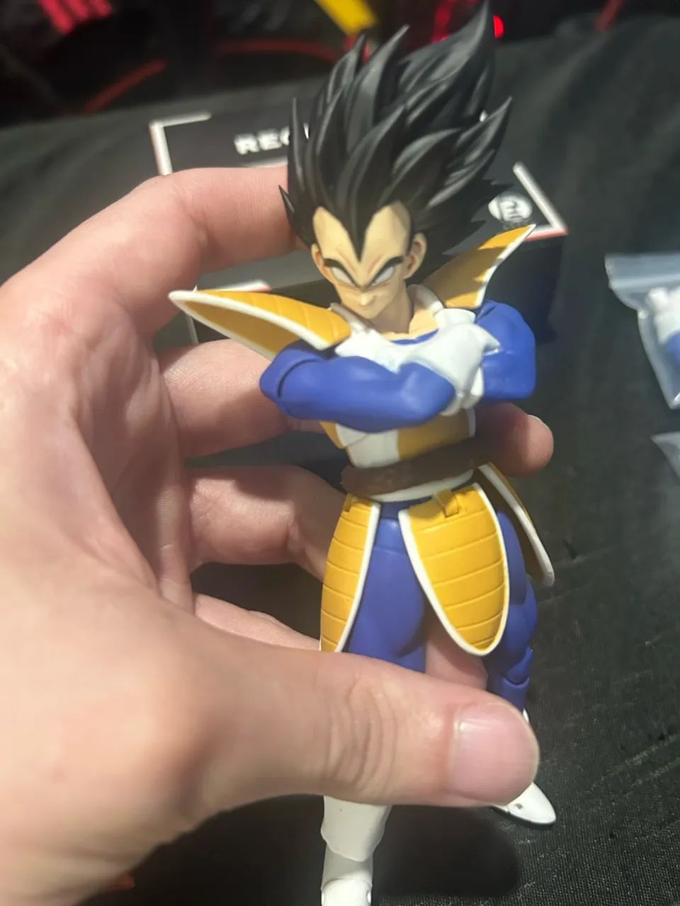 Goku e Vegeta SHF Sh Figuarts + kit head recustom  - Foto 3