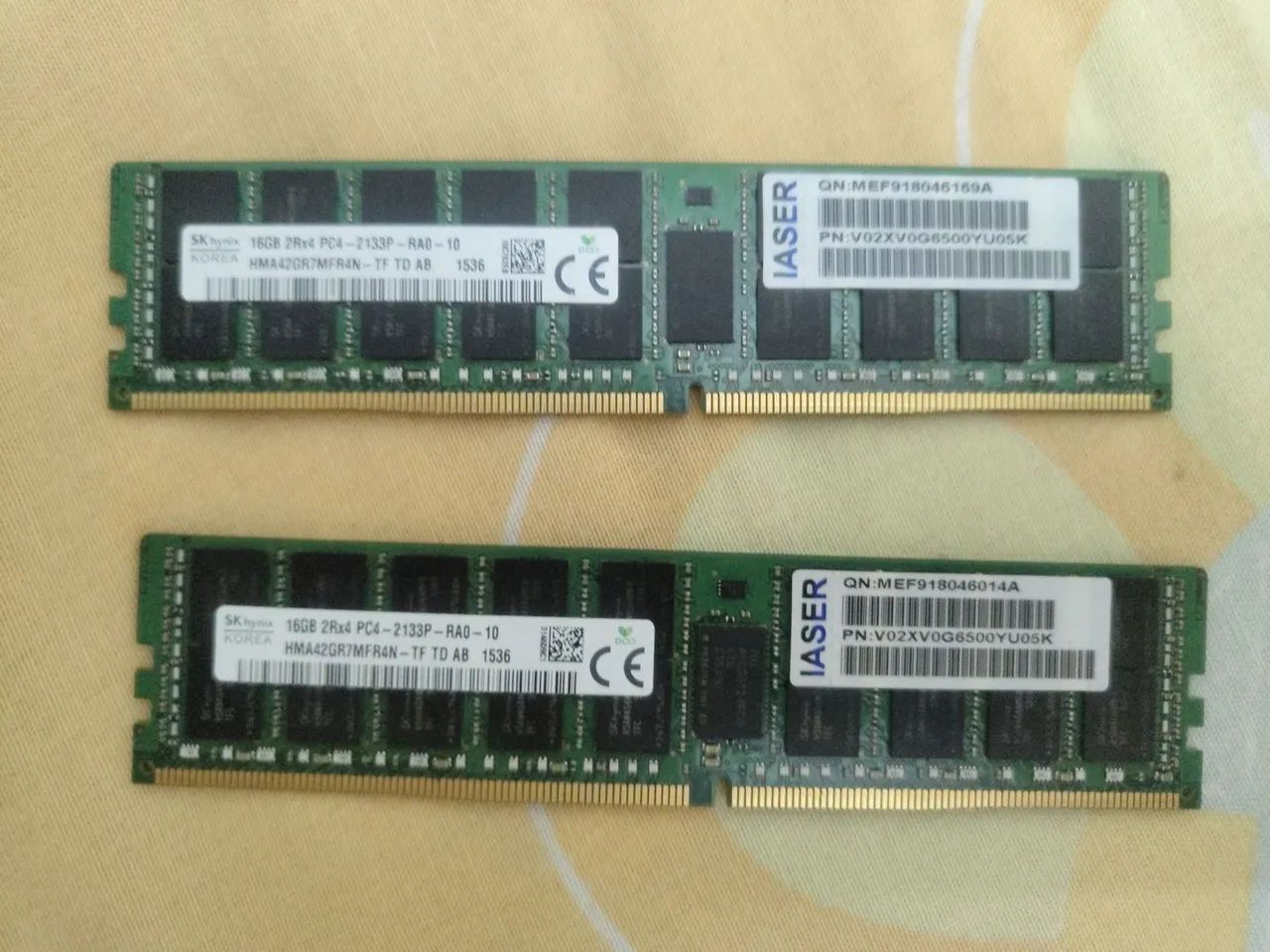 32gb DDR4 ECC 2x16