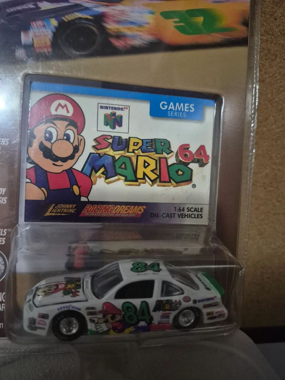 Mario Johnny Lightning Racing Dreams 1998 edição especial  - Foto 4