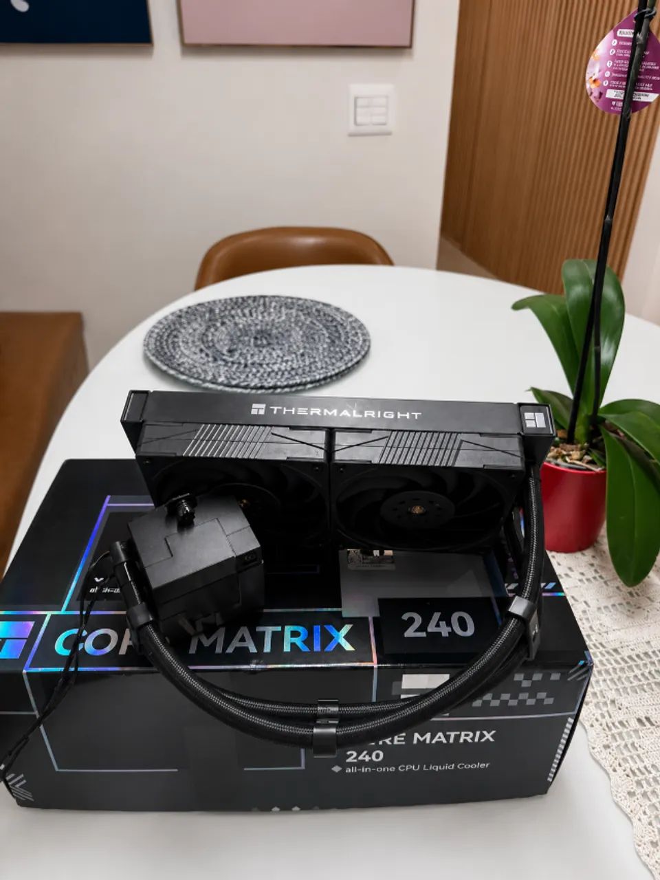 Water Cooler Thermalright Core Matrix 240 ARGB AMD Intel Completo Box com NF. - Foto 2