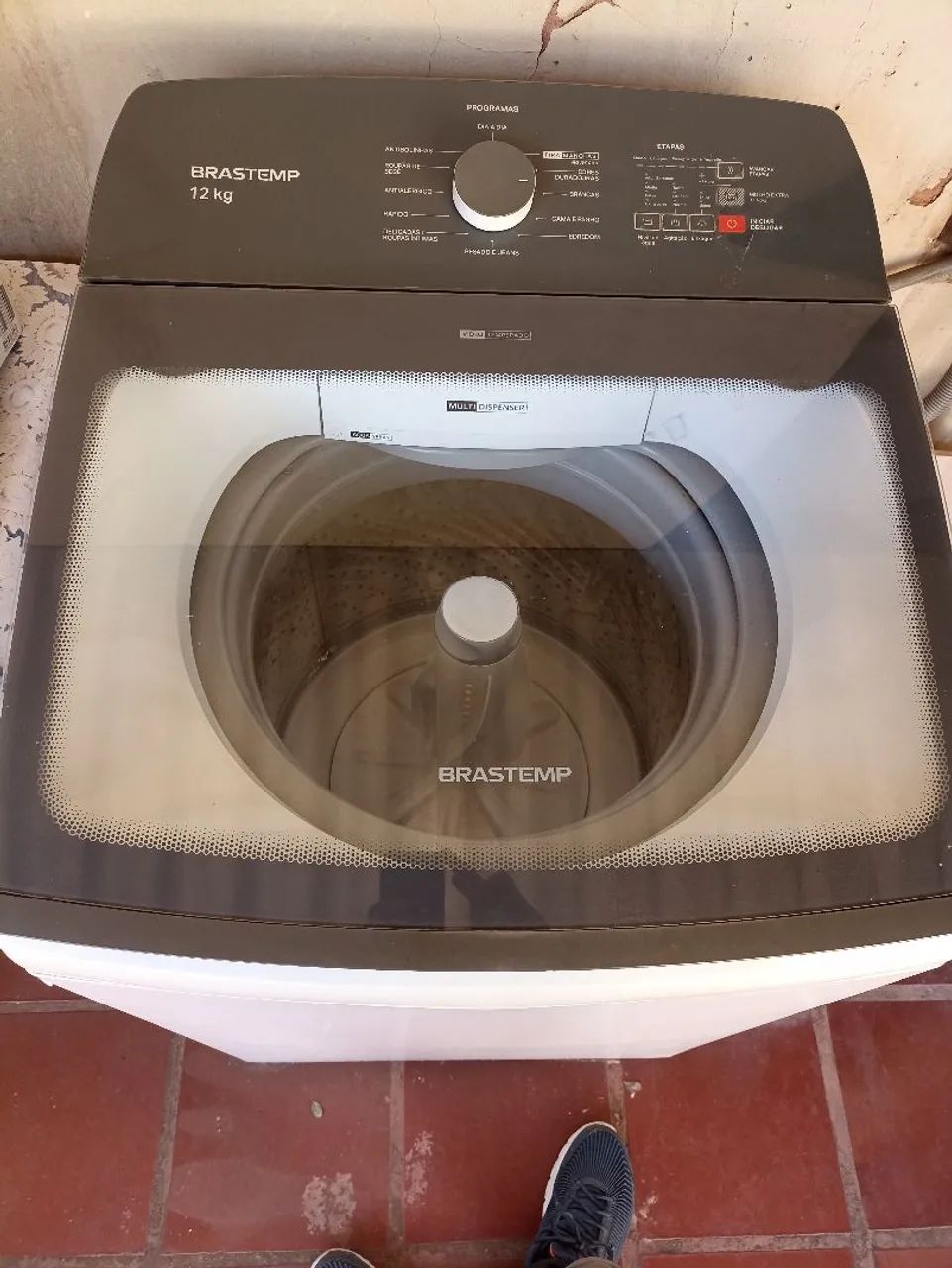 Lavadora Brastemp 12kg BWK12AB - Excelente Estado - Funcionando Perfeitamente - Foto 2