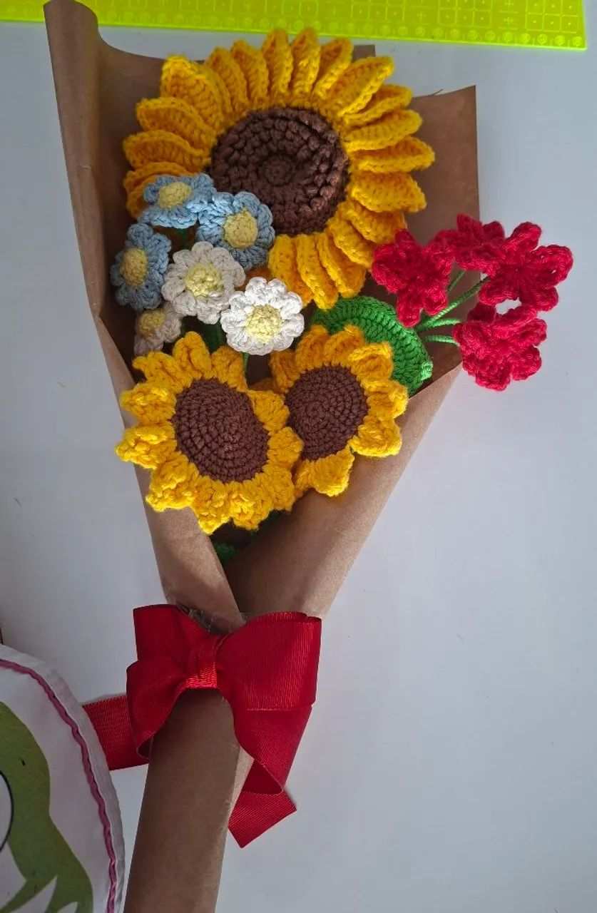 Buquê de crochê