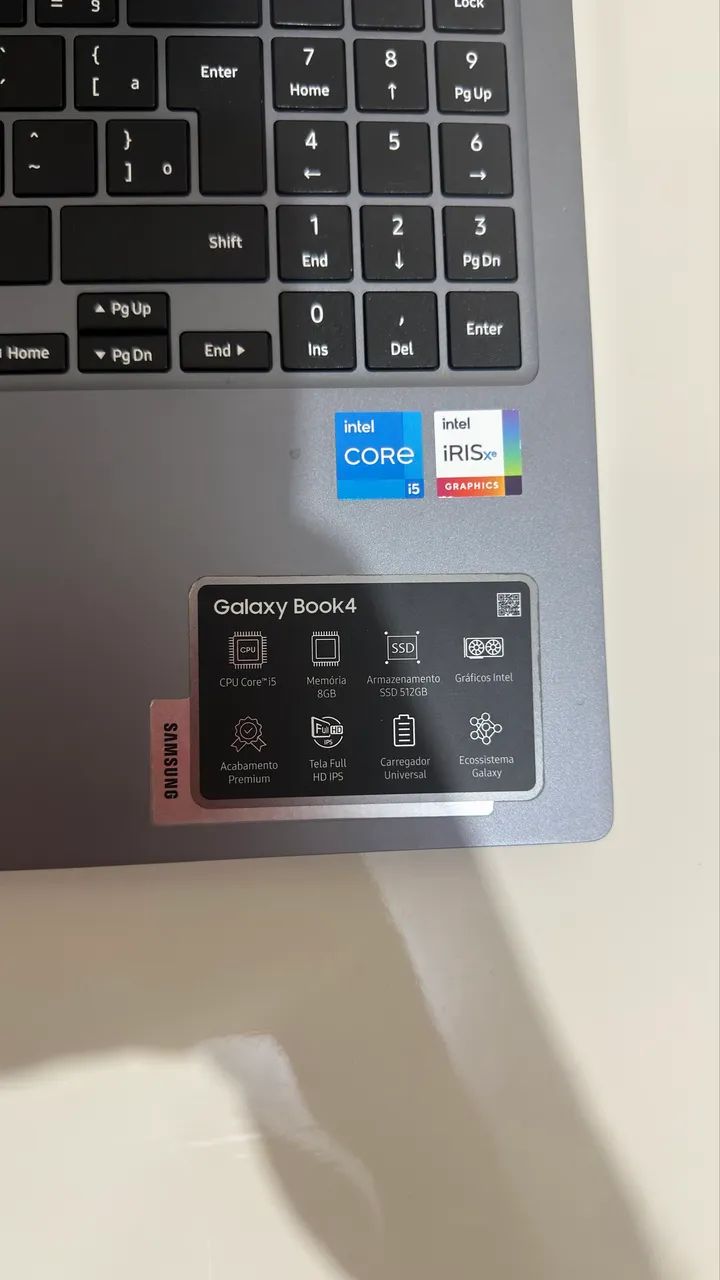 NOTEBOOK SAMSUNG GALAXY BOOK4 I5  - Foto 4