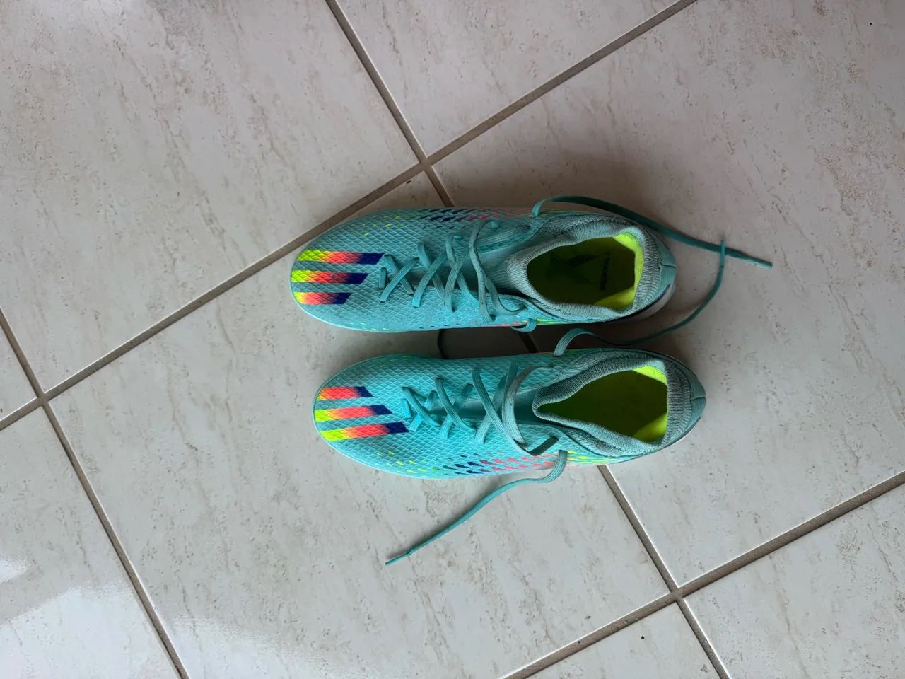 Chuteira futsal adidas x speedportal.3 azul - Calçados Esportivos