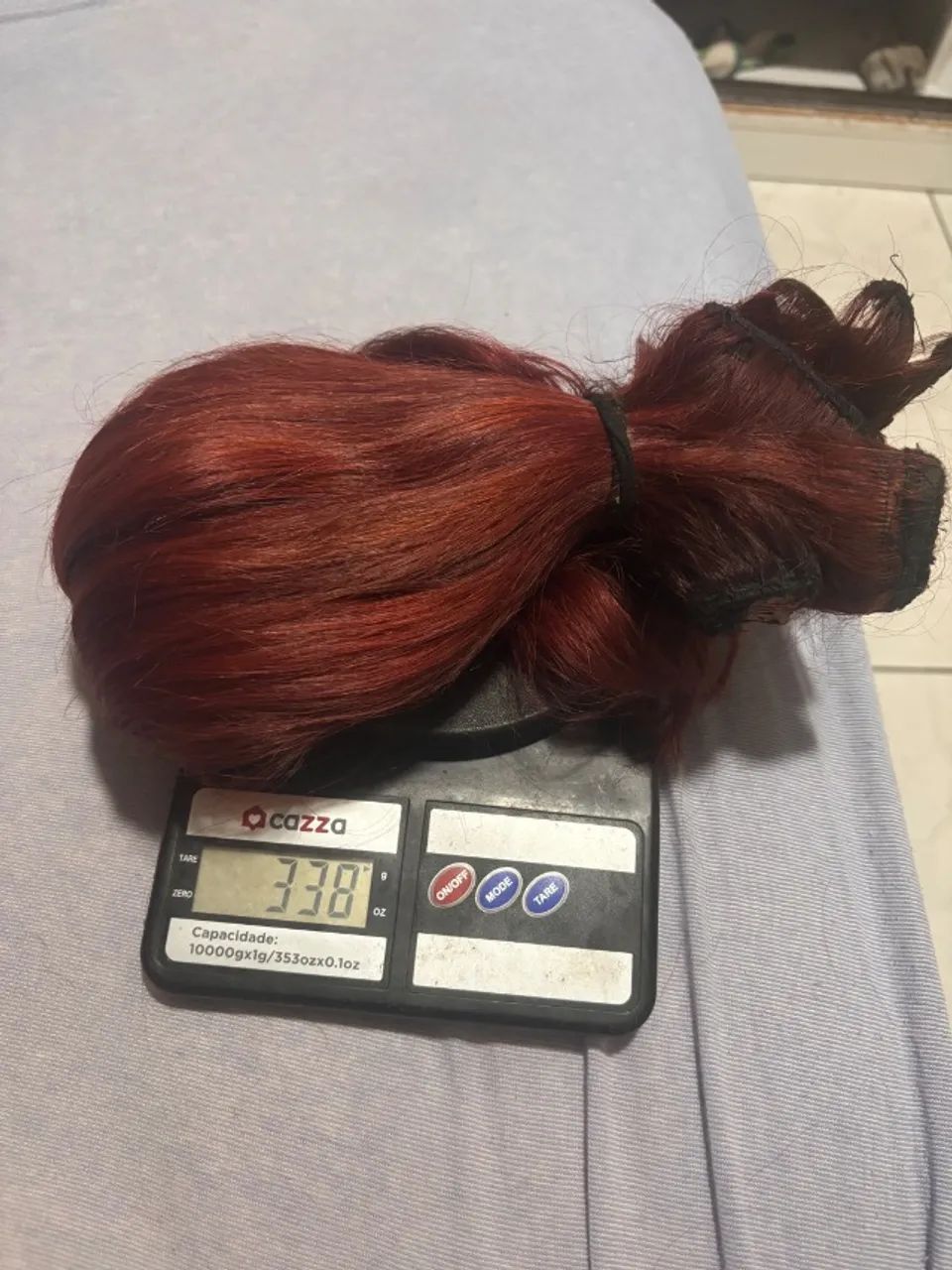 Cabelo humano 340 gr 55 cm  - Foto 2