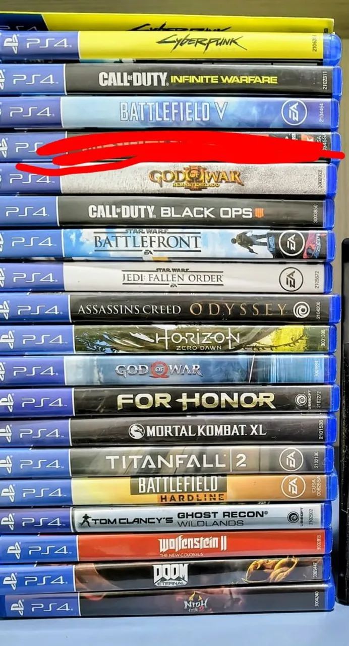 Jogos PS4 