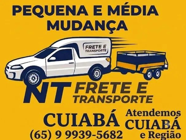 Frete trasporte e grande e pequeno  *