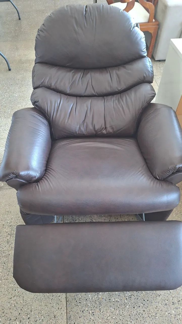 Potrona reclinável courinho - Foto 4