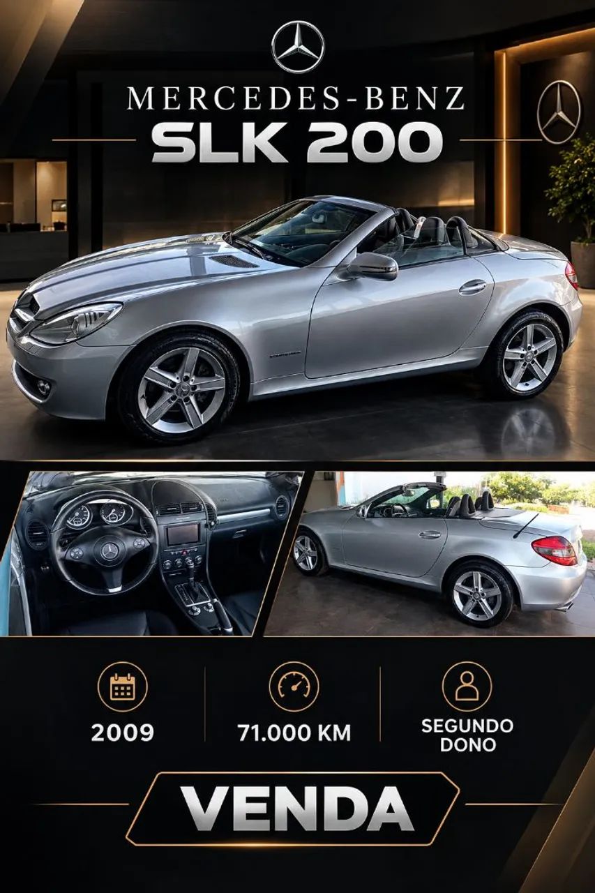 Mercedes-Benz SLK-200 Kompressor 16v/ 200 CGI 16V 2009