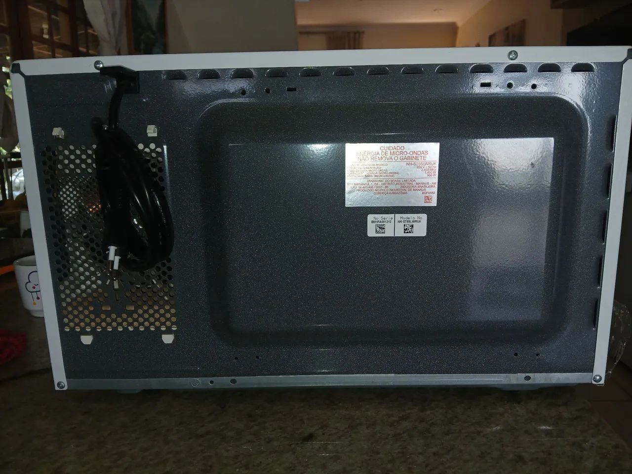 Micro-ondas Panasonic 34litros 220v - Foto 4