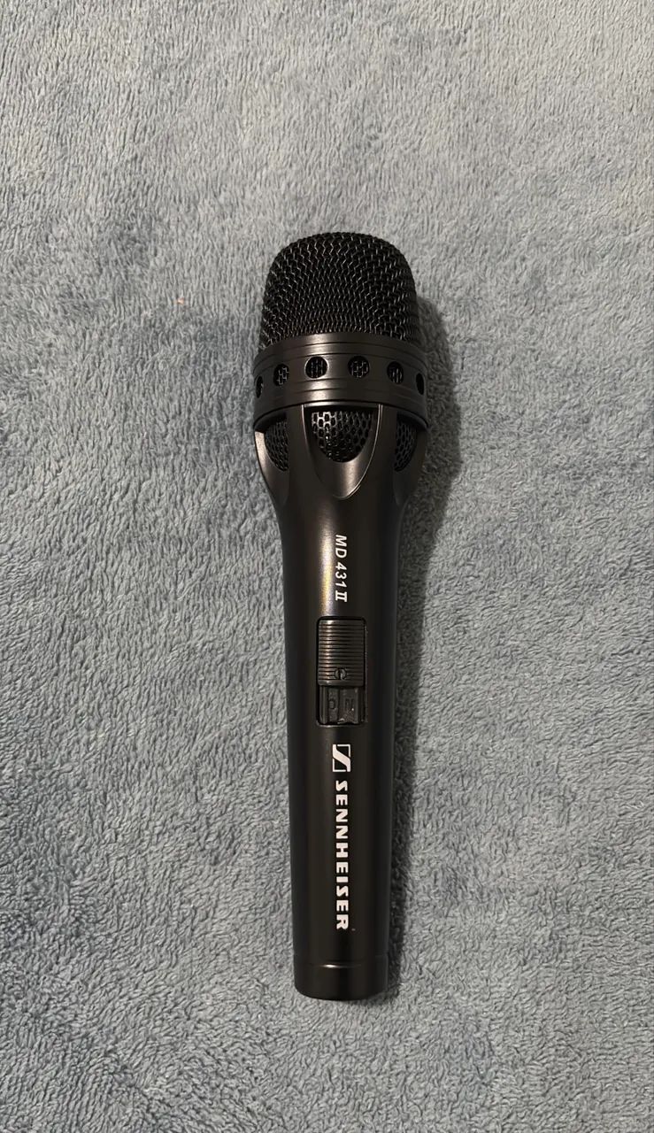 Microfone Sennheiser MD431 II - Microfones e Gravadores - Santo