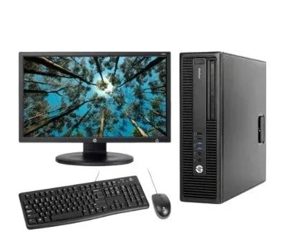 Computador HP amd A8 -8GB Ram- ssd 240GB + Mon 19" pol + Teclado e mouse 