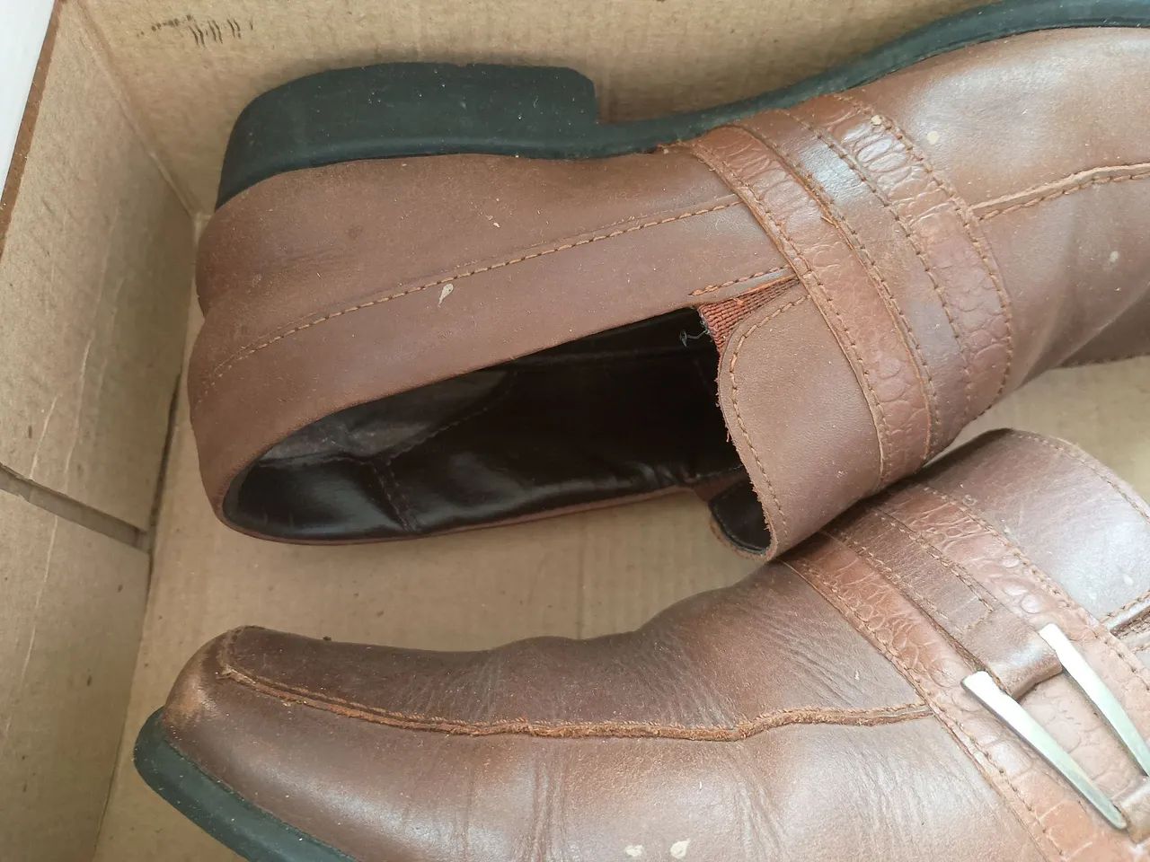 Sapato de couro legítimo !  - Foto 4