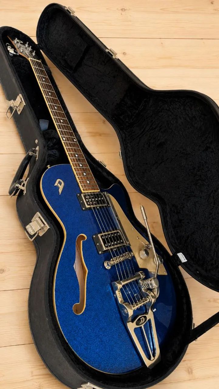 Guitarra duesenberg starplayer Sparkle blue  - Foto 2