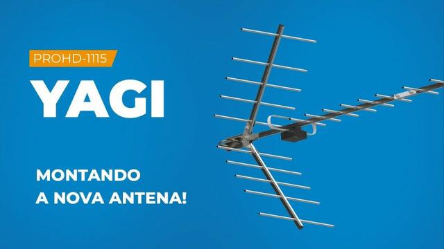 Antena digital yagi prohd-1115-Proeletronic Boca de Jacaré