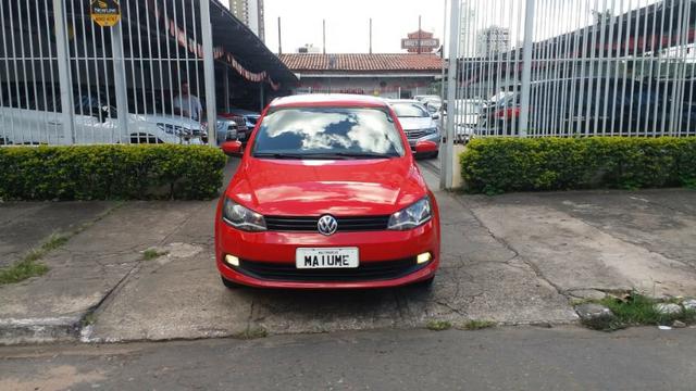 Vw Novo Gol trend 1.6 13/14 Flex Mec. Vermelho - Foto 3