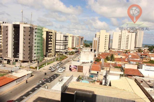 Apartamento com 2 dormitórios à venda, 65 m² por R$ 350.000 - Jatiúca - Maceió/AL - Foto 7