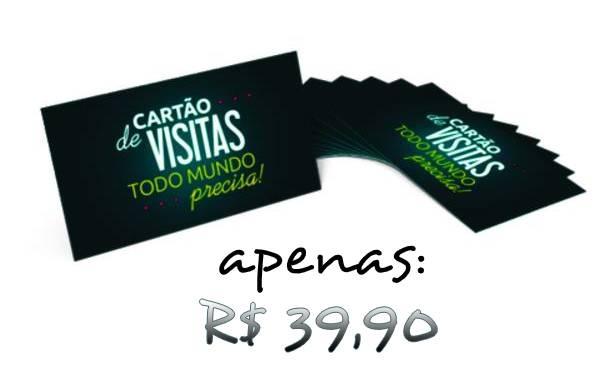 Cartão de Visita R$ 39,90