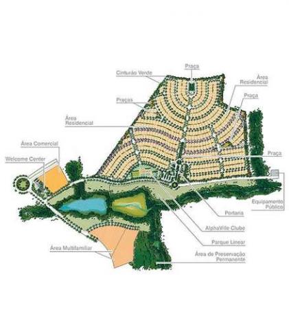 Alphaville planalto central 2 - lotes a partir de 450m² - df - id17139 - Foto 9