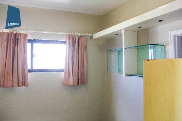 Apartamento mobiliado para locação, 130m² 3 suítes 3 vagas, Cocó, Fortaleza. - Foto 15