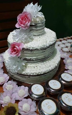 Bolos para casamento apenas 250,00
