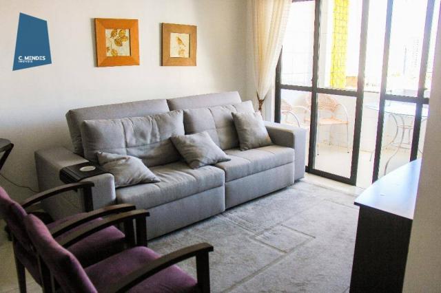 Apartamento 118 m² a venda, 3 suites 2 vagas, Papicu, Fortaleza. - Foto 3