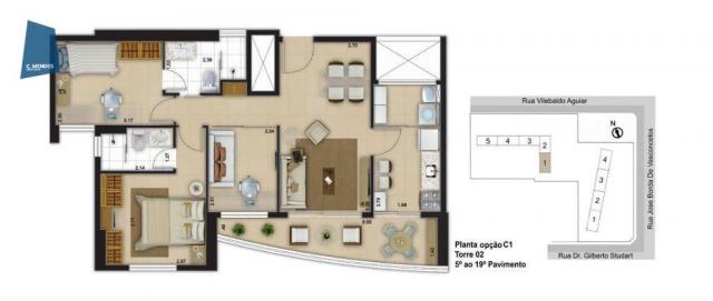 Apartamento com 3 dormitórios à venda, 71 m² por R$ 455.000,00 - Cocó - Fortaleza/CE - Foto 19