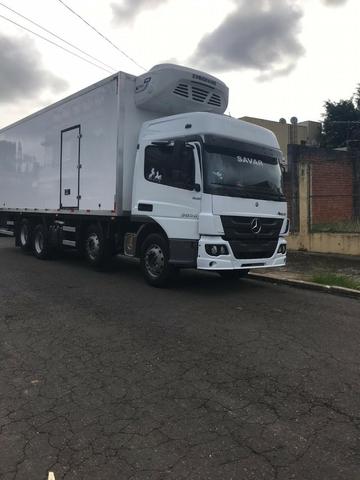 Câmara frigorifica para truck e bi truck 9 metros com equipamento disel - Foto 4
