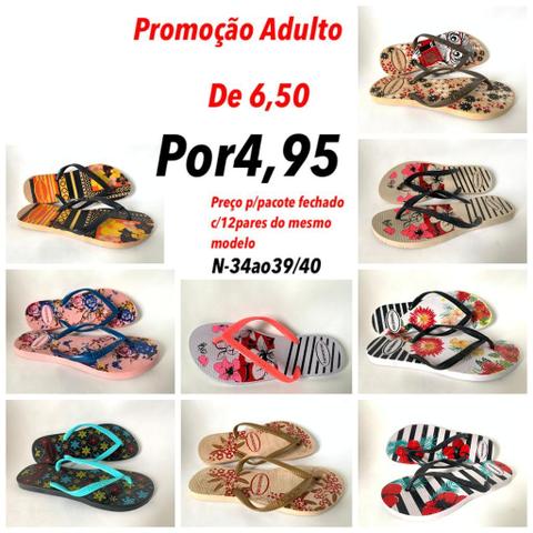 Sandálias havaianas no atacado direto da fábrica