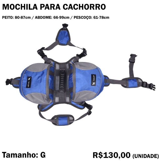 Mochila para Cachorro