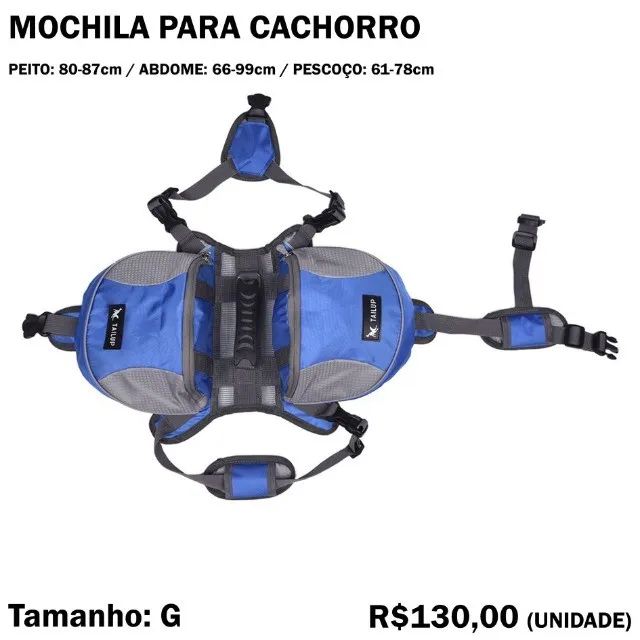 Mochila para Cachorro