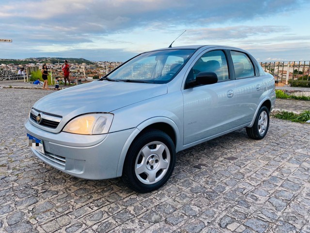 CORSA SEDÃ MAX 2007 1.8 FLEX COMPLETO DE TUDO,