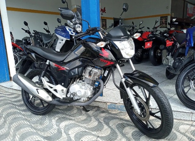 HONDA FAN 160 PRETA PERFEITA