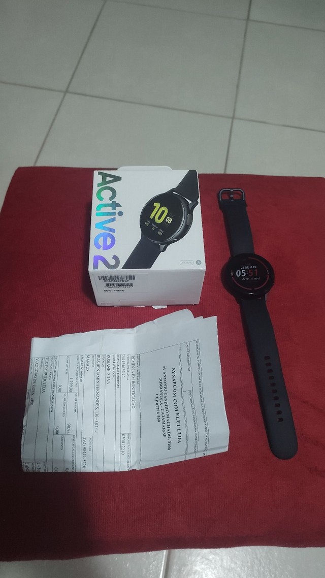 Vendo Galaxy Watch Active 2 - Celulares e telefonia - Santa Etelvina,  Manaus 1012282768 | OLX