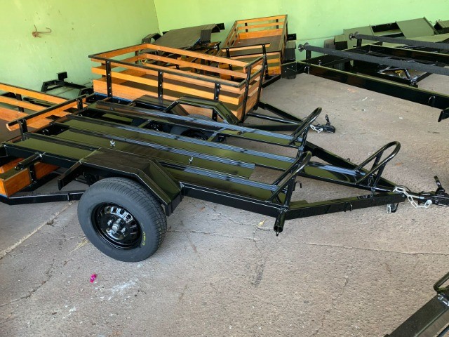 carreta 3 motos - Foto 3