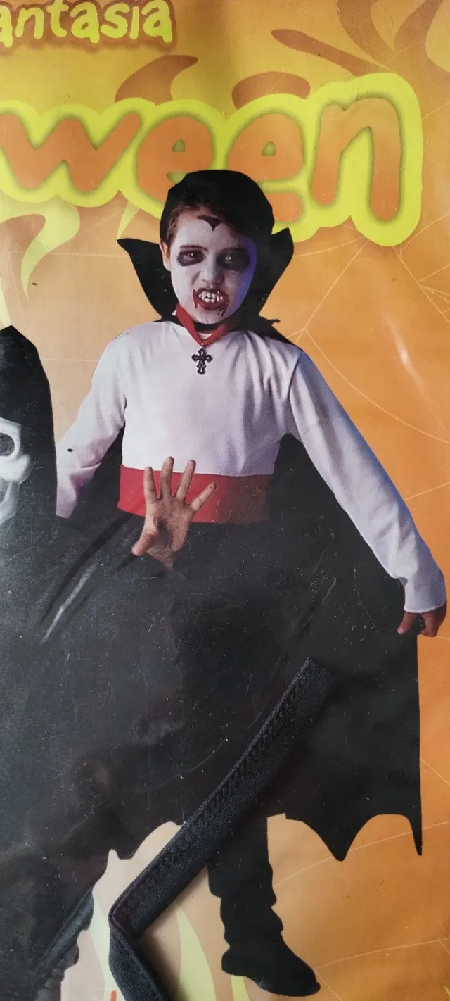 Fantasia vampiro/drácula/Halloween