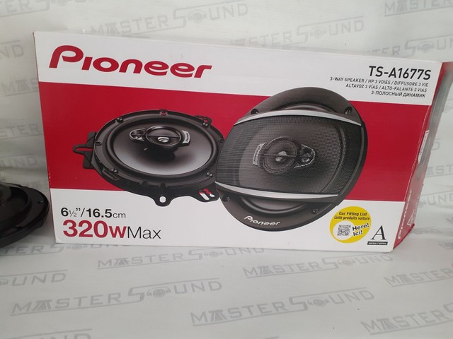 Par de alto falante. Pioneer. TS-A1677S. 6"  70RMS, 320watts.  Garantia. Novo. Instalado.  - Foto 2