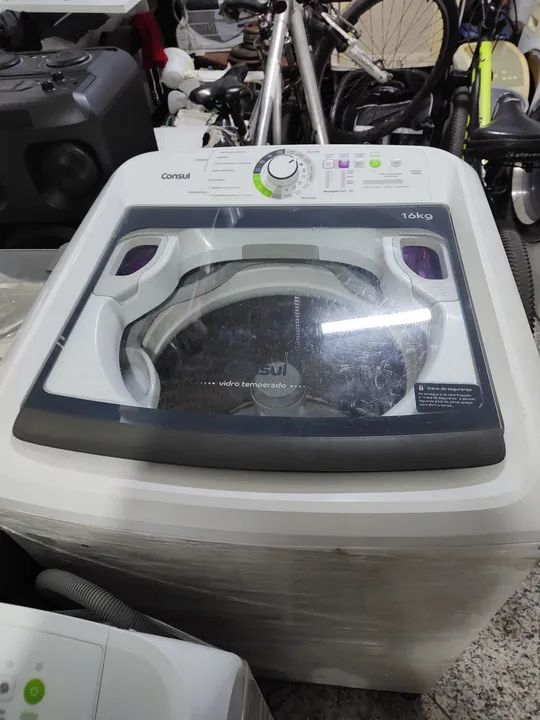  Máquinas de lavar roupas Compro vendo e conserto leia o anúncio  - Foto 5