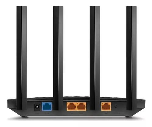 Roteador Tp-link Archer Ax12 Wi-fi 6 Ax1500 Dualband Gigabit Cor Preto - Loja Natan Abreu  - Foto 4