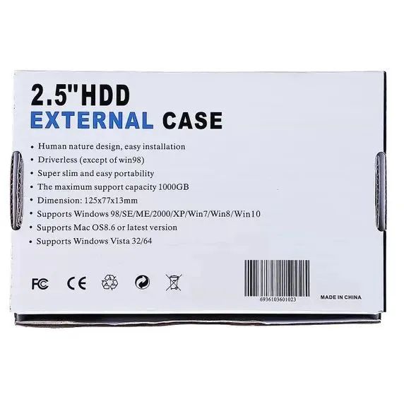 Case Hd Externo Notebook Sata 2.5 Usb 2.0/ Gaveta Hd Slim - Foto 4