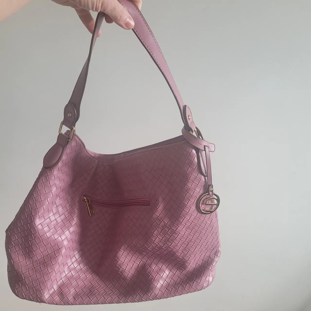 Bolsa de Ombro Rosa - Foto 2