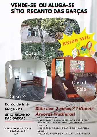 Captação de Casa a venda na Rua Santos Vieira, Jardim Nazareno, Magé, RJ