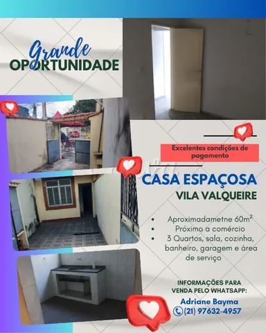 Captação de Casa a venda na Rua Quiririm - até 600/601, Vila Valqueire, Rio de Janeiro, RJ