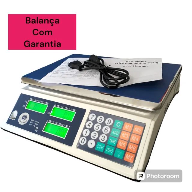 BALANÇA DIGITAL ELETRÔNICA COM GARANTIA 