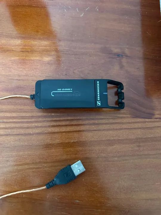 Headset Gamer Sennheiser Game Zero completo + Placa de som Sennheiser - Foto 4