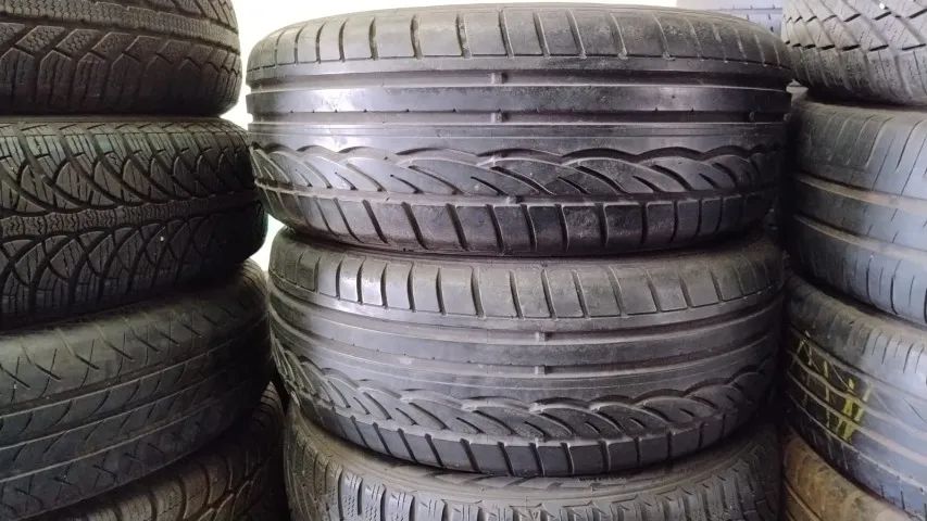 Pneu 185/55/15 Dunlop 85% de aproveitamento