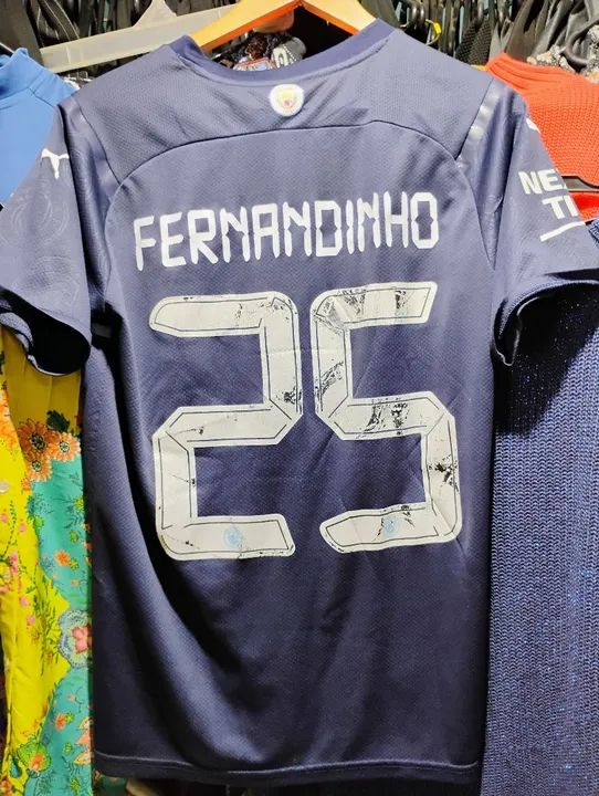 Camisa Manchester City Puma ORIGINAL Terceira camisa da temporada 2021/2022<br>Tamanho M - Foto 2