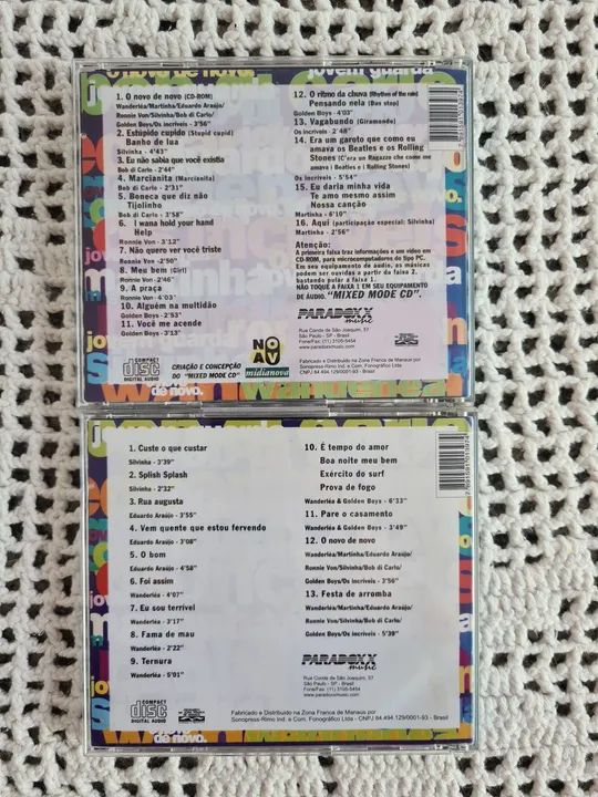 CDs Jovem Guarda volume 1 e 2 - Foto 2