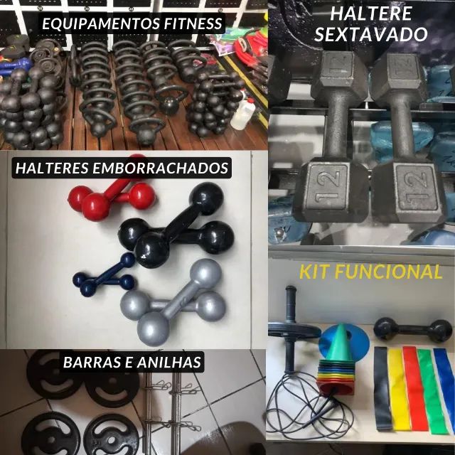 equipamentos para malhar em casa a partir de - Foto 2