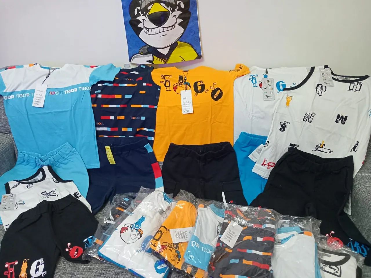 Roupas infantil da Tigor  novas do 4 ao 12 preço na descrição  - Foto 2
